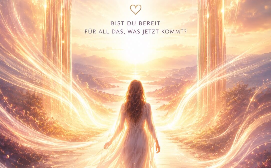 Carola Harter sitzt mit einer Kerze in der Hand in gemütlichem Kerzenambiente und channelt Engel